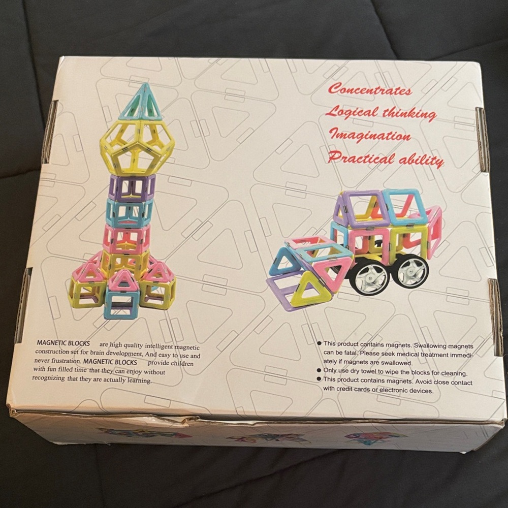 Hasbro Magnetic Building Blocks Set - Multicolor - Picture 2 of 3